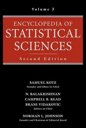 Seller image for Encyclopedia of Statistical Sciences, Volume 3 (Hardcover) for sale by Grand Eagle Retail