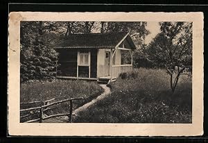 Seller image for Ansichtskarte Nrtingen a. N. /Wrttbg., Kurbad und Walderholungsheim Schwb. Jungborn, Partie im Familienluftbad, Villa Sorglos for sale by Bartko-Reher