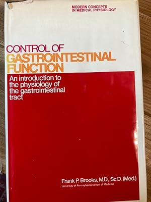 Seller image for Control of Gastrointestinal Function. for sale by Plurabelle Books Ltd