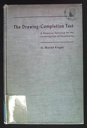 Seller image for The Drawing-Completion Test. A Projective Technique for the Investigation of Personality. for sale by books4less (Versandantiquariat Petra Gros GmbH & Co. KG)