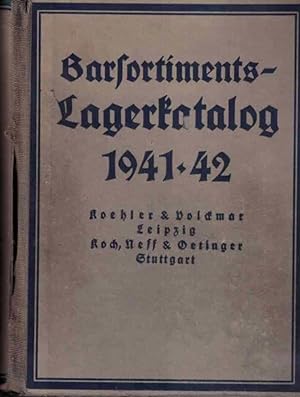 Barsortiments-Lagerkatalog 1941-42 Oktober 1941