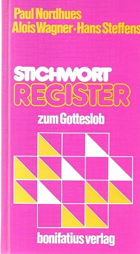 Seller image for Stichwortregister zum Stammteil des Einheitsgesangbuches Gotteslob. for sale by Auf Buchfhlung