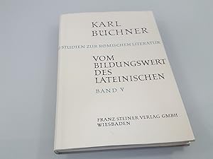 Seller image for Vom Bildungswert des Lateinischen, Band V for sale by SIGA eG