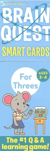 Seller image for Brain Quest for Threes Smart Cards for sale by GreatBookPrices