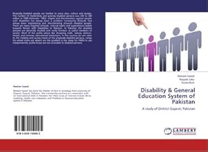 Imagen del vendedor de Disability & General Education System of Pakistan a la venta por BuchWeltWeit Ludwig Meier e.K.