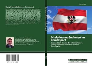 Immagine del venditore per Disziplinarmanahmen im Berufssport venduto da BuchWeltWeit Ludwig Meier e.K.