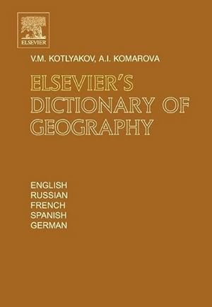 Bild des Verkufers fr Elsevier's Dictionary of Geography zum Verkauf von BuchWeltWeit Ludwig Meier e.K.