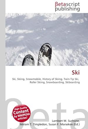 Bild des Verkufers fr Ski zum Verkauf von BuchWeltWeit Ludwig Meier e.K.