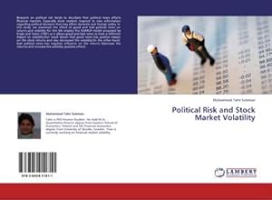 Bild des Verkufers fr Political Risk and Stock Market Volatility zum Verkauf von BuchWeltWeit Ludwig Meier e.K.