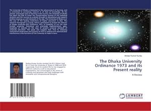 Seller image for The Dhaka University Ordinance 1973 and its Present reality for sale by BuchWeltWeit Ludwig Meier e.K.