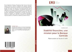 Image du vendeur pour Stabilit financire, une mission pour la Banque Centrale mis en vente par BuchWeltWeit Ludwig Meier e.K.