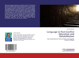 Imagen del vendedor de Language in Post-Conflict Education and Rehabilitation a la venta por BuchWeltWeit Ludwig Meier e.K.