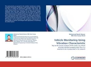 Imagen del vendedor de Vehicle Monitoring Using Vibration Characteristic a la venta por BuchWeltWeit Ludwig Meier e.K.