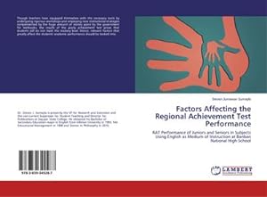 Seller image for Factors Affecting the Regional Achievement Test Performance for sale by BuchWeltWeit Ludwig Meier e.K.
