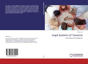 Imagen del vendedor de Legal Systems of Tanzania a la venta por BuchWeltWeit Ludwig Meier e.K.