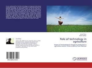 Immagine del venditore per Role of technology in agriculture venduto da BuchWeltWeit Ludwig Meier e.K.