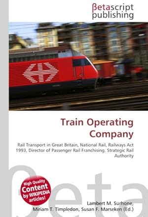 Imagen del vendedor de Train Operating Company a la venta por BuchWeltWeit Ludwig Meier e.K.