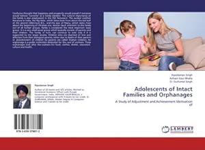 Imagen del vendedor de Adolescents of Intact Families and Orphanages a la venta por BuchWeltWeit Ludwig Meier e.K.