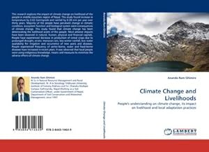 Immagine del venditore per Climate Change and Livelihoods venduto da BuchWeltWeit Ludwig Meier e.K.