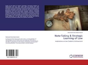 Imagen del vendedor de Note-Taking & Strategic Learning of Law a la venta por BuchWeltWeit Ludwig Meier e.K.