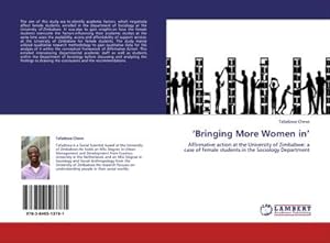 Imagen del vendedor de Bringing More Women in a la venta por BuchWeltWeit Ludwig Meier e.K.