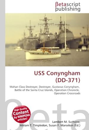 Imagen del vendedor de USS Conyngham (DD-371) a la venta por BuchWeltWeit Ludwig Meier e.K.
