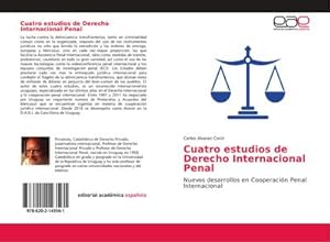 Bild des Verkufers fr Cuatro estudios de Derecho Internacional Penal zum Verkauf von BuchWeltWeit Ludwig Meier e.K.