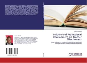 Bild des Verkufers fr Influence of Professional Development on Teacher Effectiveness zum Verkauf von BuchWeltWeit Ludwig Meier e.K.