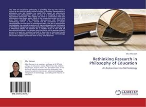 Immagine del venditore per Rethinking Research in Philosophy of Education venduto da BuchWeltWeit Ludwig Meier e.K.