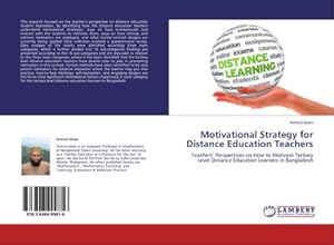 Seller image for Motivational Strategy for Distance Education Teachers for sale by BuchWeltWeit Ludwig Meier e.K.