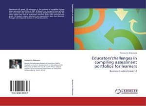 Bild des Verkufers fr Educators'challenges in compiling assessment portfolios for learners zum Verkauf von BuchWeltWeit Ludwig Meier e.K.