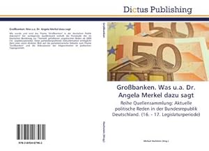 Immagine del venditore per Grobanken. Was u.a. Dr. Angela Merkel dazu sagt venduto da BuchWeltWeit Ludwig Meier e.K.