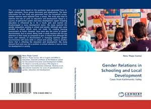 Imagen del vendedor de Gender Relations in Schooling and Local Development a la venta por BuchWeltWeit Ludwig Meier e.K.