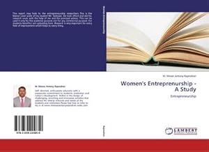 Seller image for Women's Entreprenurship - A Study for sale by BuchWeltWeit Ludwig Meier e.K.
