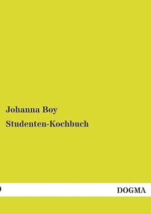 Bild des Verkufers fr Studenten-Kochbuch zum Verkauf von BuchWeltWeit Ludwig Meier e.K.