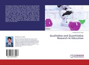 Bild des Verkufers fr Qualitative and Quantitative Research In Education zum Verkauf von BuchWeltWeit Ludwig Meier e.K.