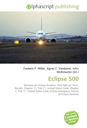 Seller image for Eclipse 500 for sale by BuchWeltWeit Ludwig Meier e.K.