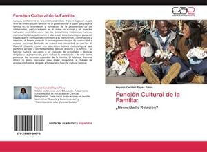 Seller image for Funcin Cultural de la Familia: for sale by BuchWeltWeit Ludwig Meier e.K.