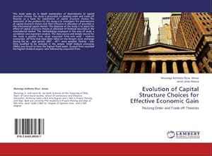 Bild des Verkufers fr Evolution of Capital Structure Choices for Effective Economic Gain zum Verkauf von BuchWeltWeit Ludwig Meier e.K.