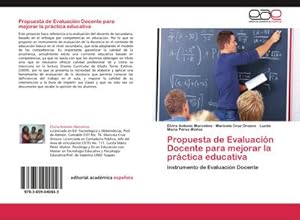 Imagen del vendedor de Propuesta de Evaluacin Docente para mejorar la prctica educativa a la venta por BuchWeltWeit Ludwig Meier e.K.