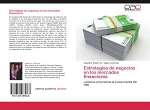 Seller image for Estrategias de negocios en los mercados financieros for sale by BuchWeltWeit Ludwig Meier e.K.