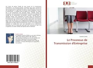 Image du vendeur pour Le Processus de Transmission d'Entreprise mis en vente par BuchWeltWeit Ludwig Meier e.K.