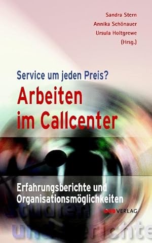 Seller image for Arbeiten im Callcenter for sale by BuchWeltWeit Ludwig Meier e.K.