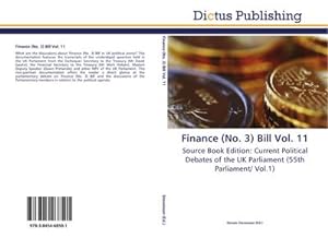 Seller image for Finance (No. 3) Bill Vol. 11 for sale by BuchWeltWeit Ludwig Meier e.K.