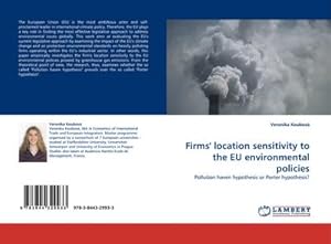 Imagen del vendedor de Firms' location sensitivity to the EU environmental policies a la venta por BuchWeltWeit Ludwig Meier e.K.