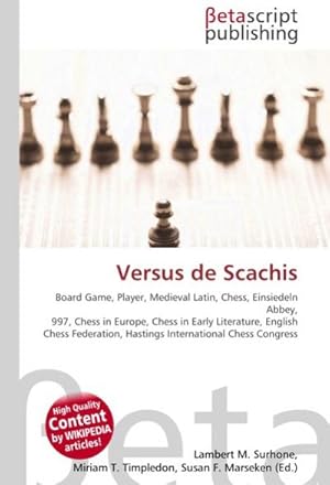 Seller image for Versus de Scachis for sale by BuchWeltWeit Ludwig Meier e.K.