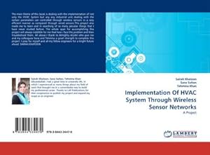 Imagen del vendedor de Implementation Of HVAC System Through Wireless Sensor Networks a la venta por BuchWeltWeit Ludwig Meier e.K.