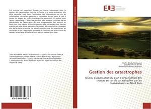 Imagen del vendedor de Gestion des catastrophes a la venta por BuchWeltWeit Ludwig Meier e.K.