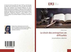 Seller image for Le droit des entreprises en difficults for sale by BuchWeltWeit Ludwig Meier e.K.