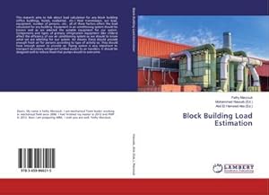 Seller image for Block Building Load Estimation for sale by BuchWeltWeit Ludwig Meier e.K.